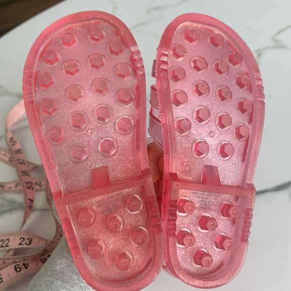 Baby Gap pink jelly toddler sandals 10 - Picture 5 of 7